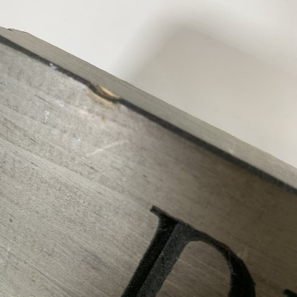 Inspirational Rustic Wood Sign Wall Decor Dream Hope Believe 24" x 3.5" Primitiv - Picture 8 of 9